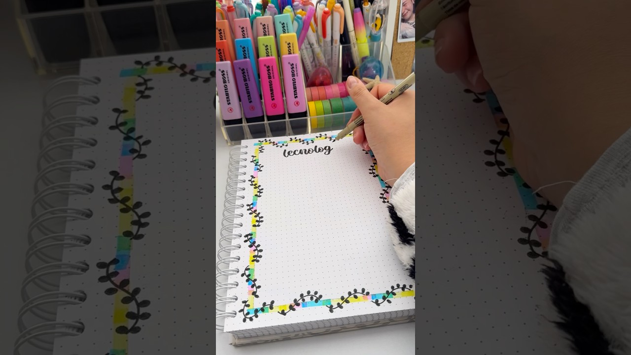DECORA AS&Iacute; TUS CUADERNOS Y SACAR&Aacute;S UN 10! ✨