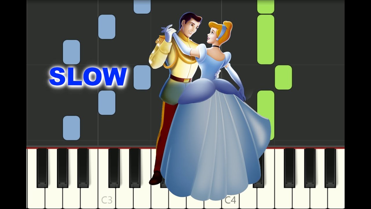 SLOW piano tutorial 
