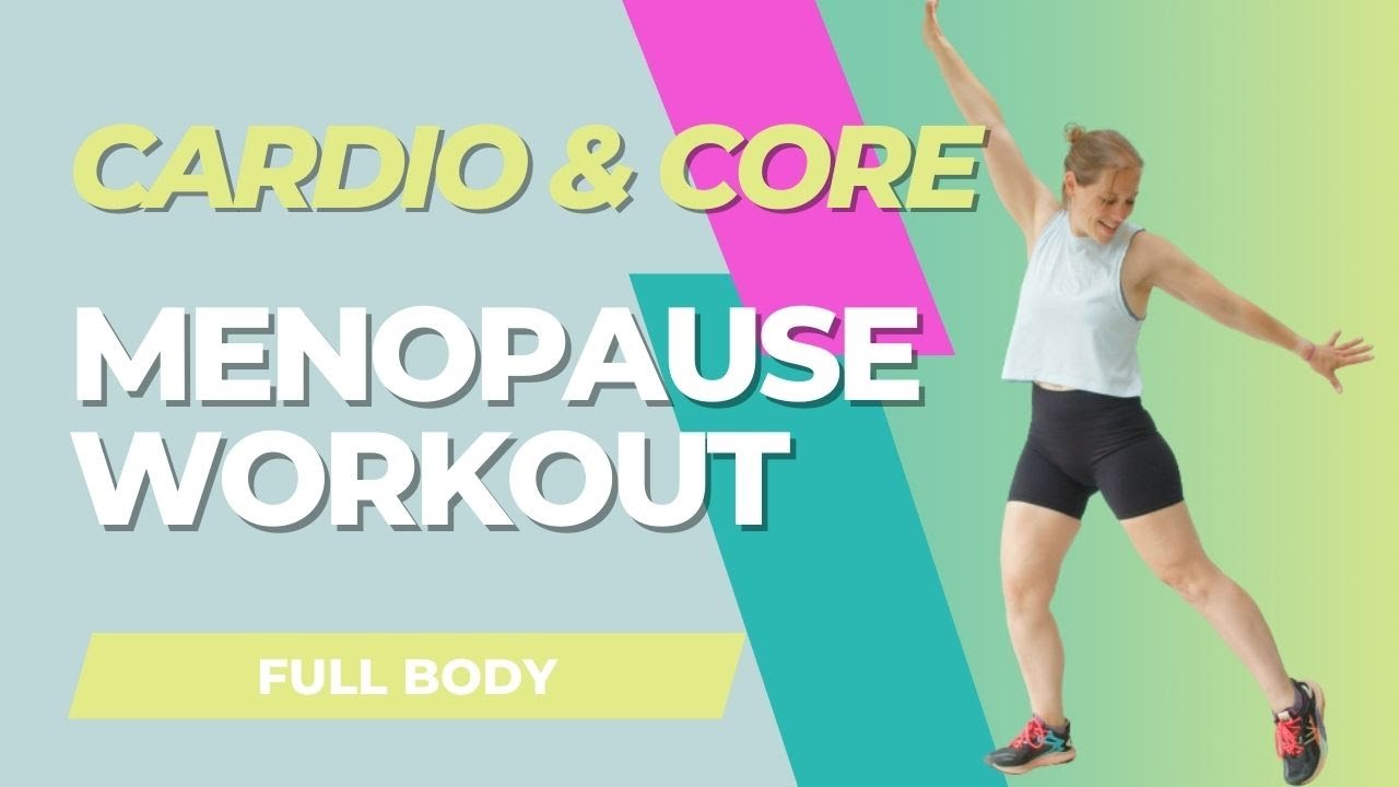 20 Min Cardio & Core Workout | Low Impact | Menopause-Friendly