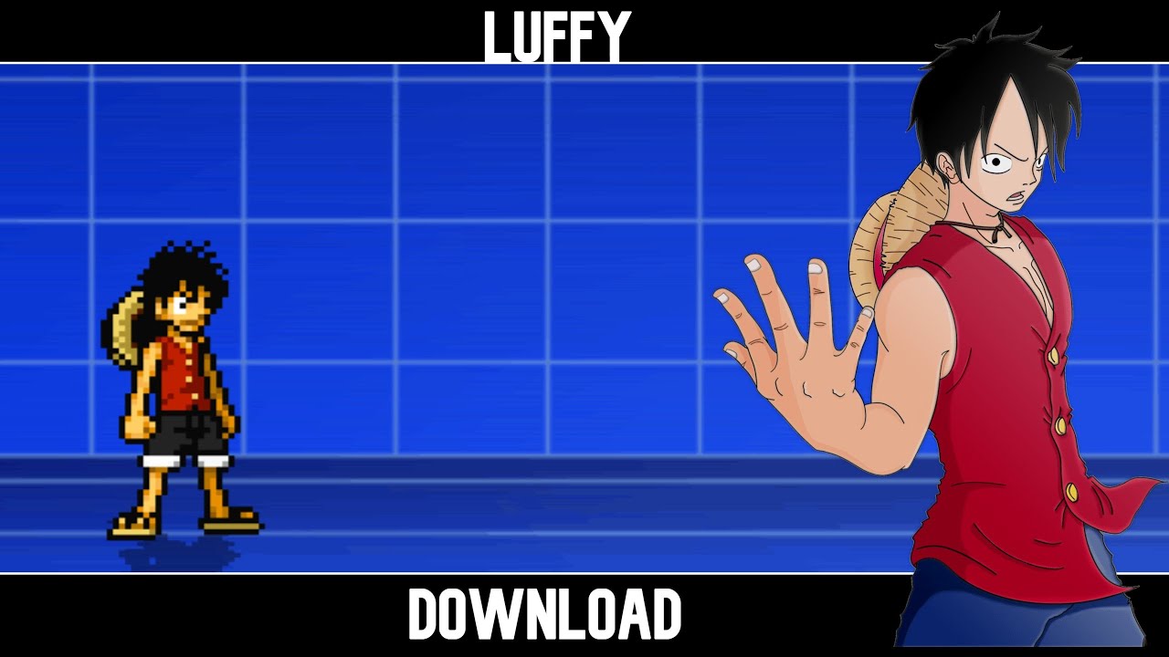 Luffy Mid JUS Char [MUGEN] Download By Mikel8888