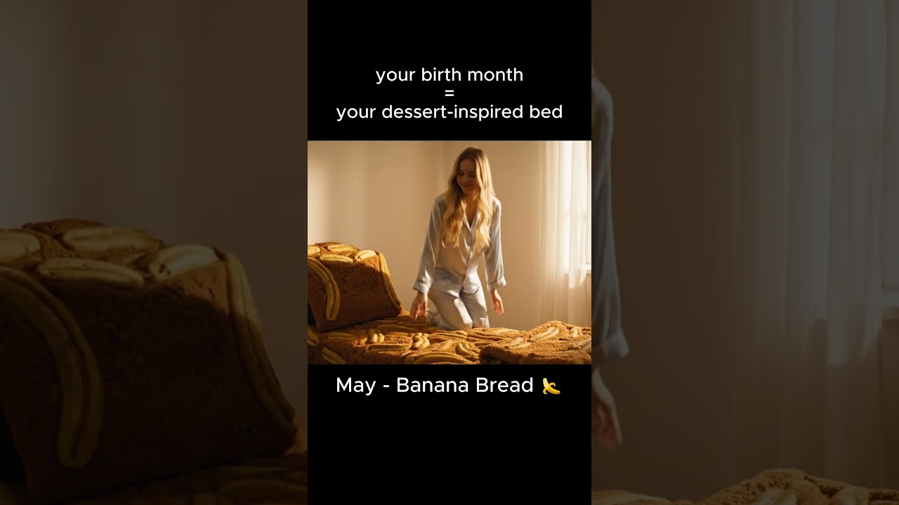 Dessert Inspired Beds | Which one is the best? #aiasmr #bedroom #asmr #oddlysatisfying #viral