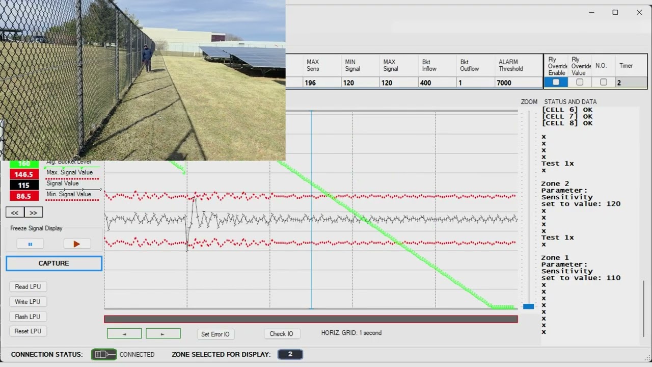 Solar Farm Perimeter Security: IRONCLAD Fence Alarm System & Software Demo