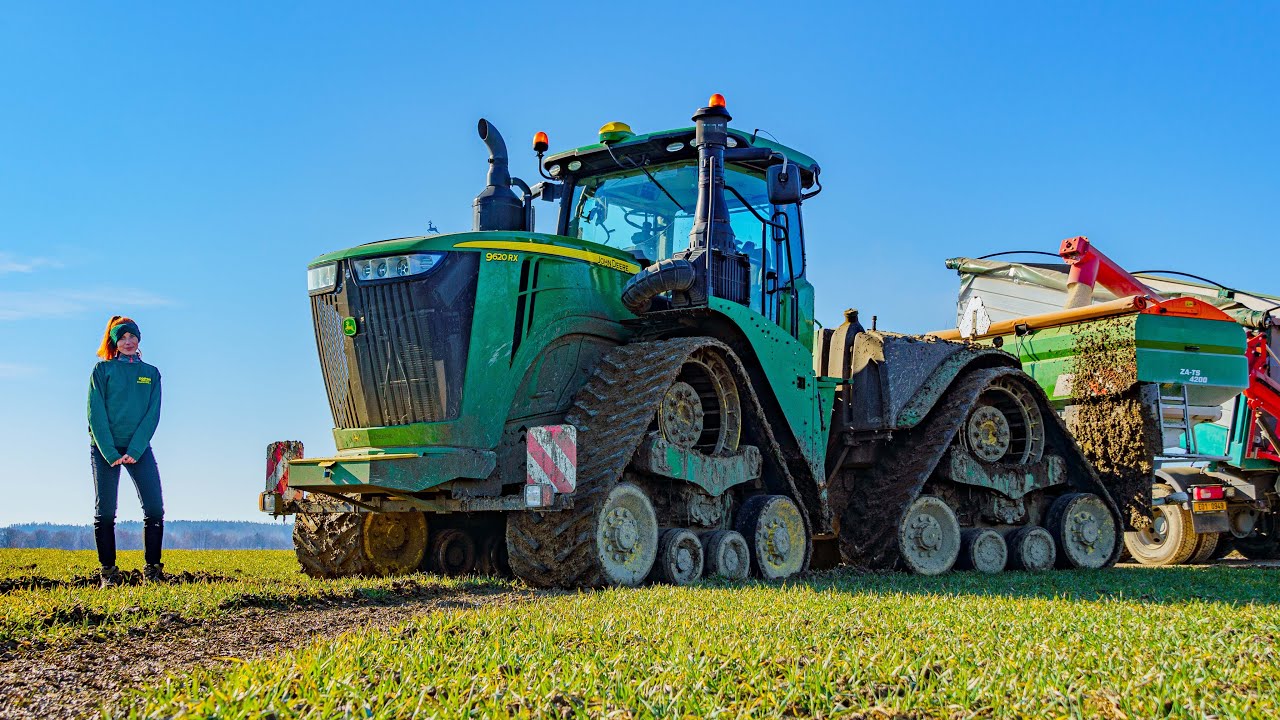 Mrazivé přihnojování 2021 | Nawozy 2021 I John Deere 9620RX & Amazone, John Deere 8360RT & Bogballe