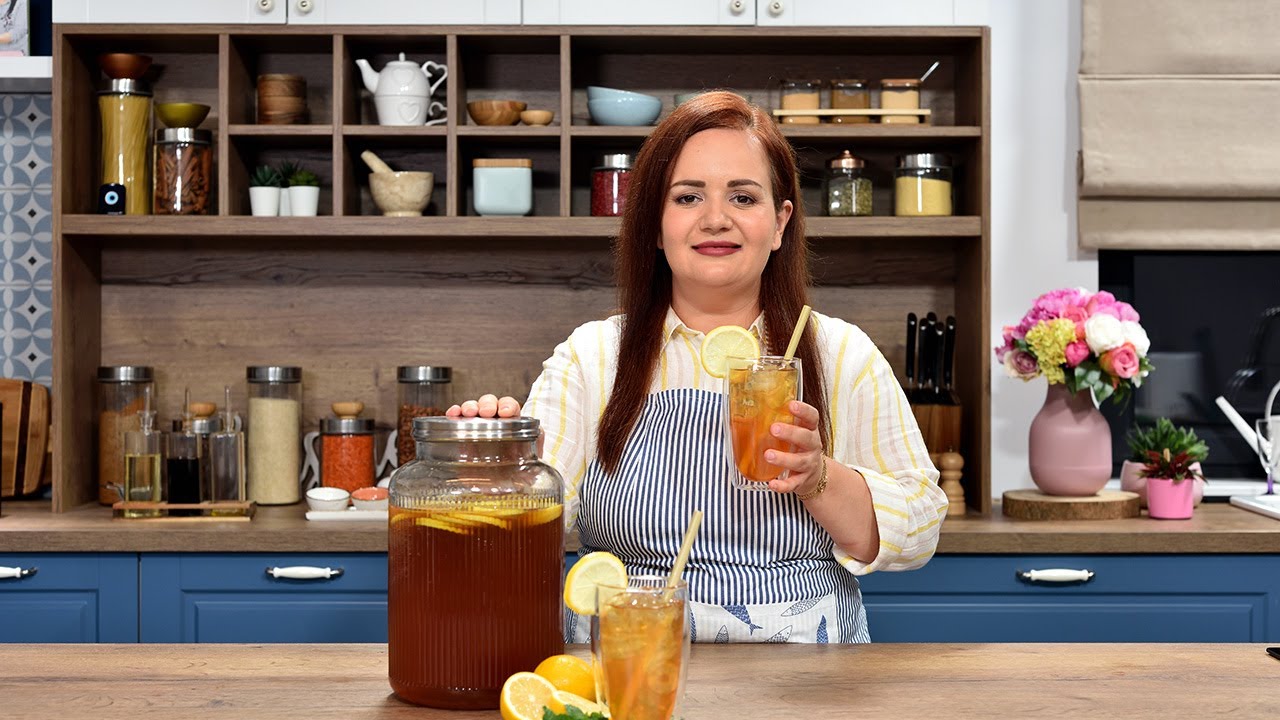 Ceai rece cu lamaie / Ice Tea | JamilaCuisine