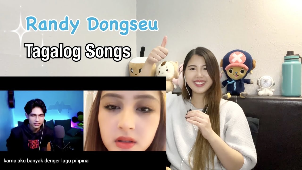 Randy Dongseu Sings Tagalog songs - Singing Reaction (OmeTv) | Reaction Video