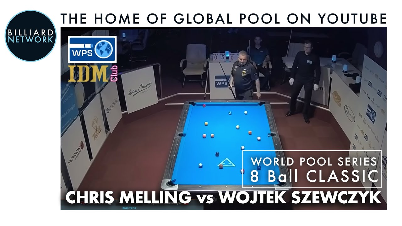 Chris Melling vs Wojtek Szewczyk | World Pool Series | Quarterfinal | 8 Ball | IDM Club