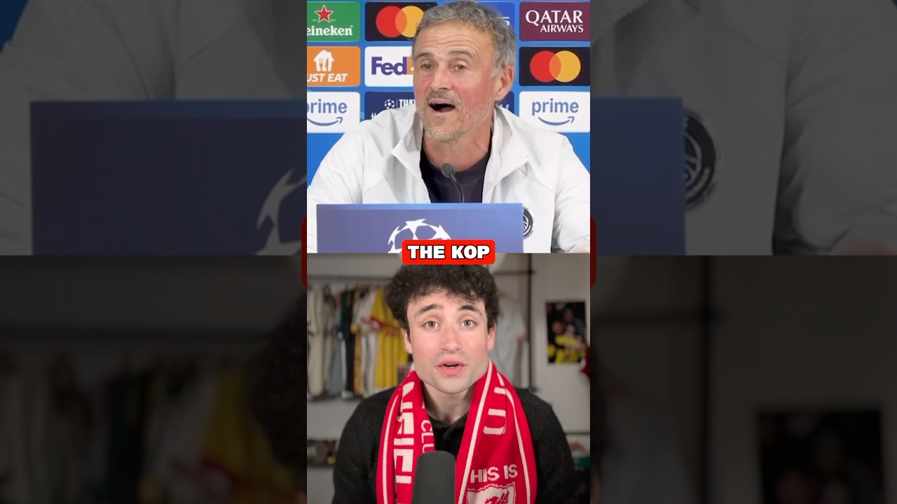 Луис Энрике посетил &laquo;Энфилд&raquo; в качестве болельщика 🏟️❤️