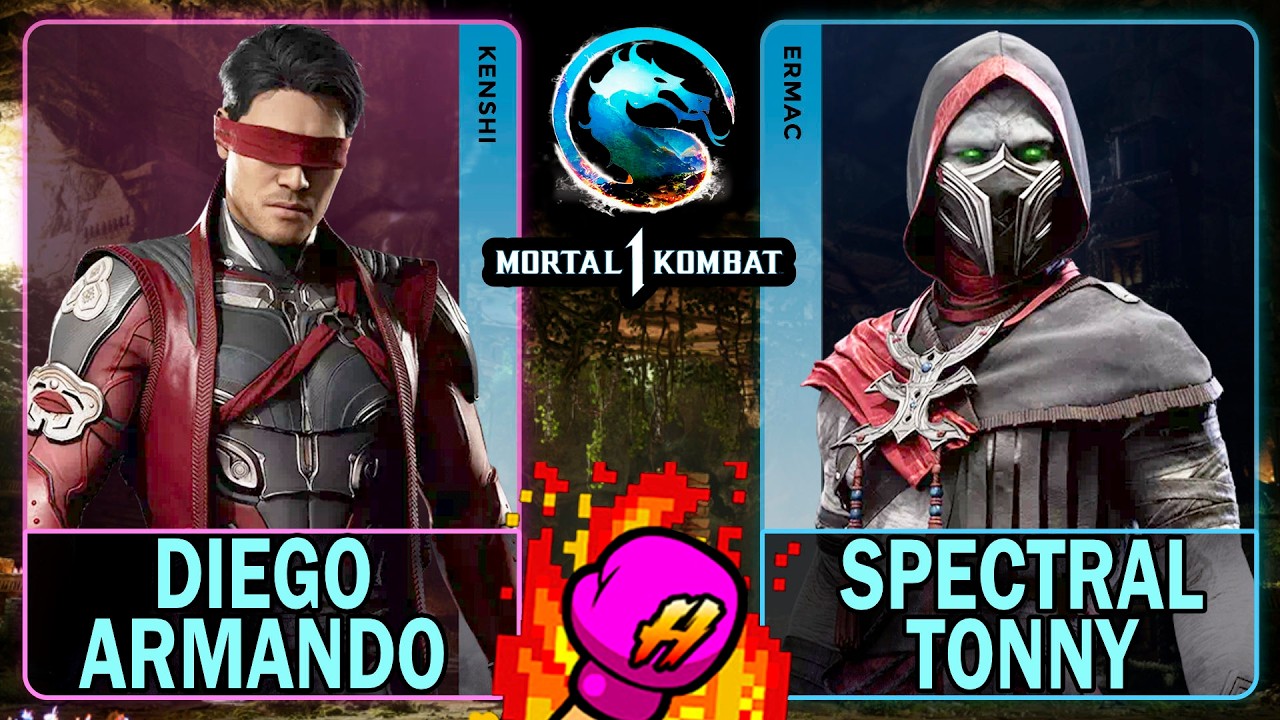 MK1 Diego Armando774 (KENSHI) VS Spectral Tonny (ERMAC)🥊Mortal Kombat 1🥊4K 60ᶠᵖˢ