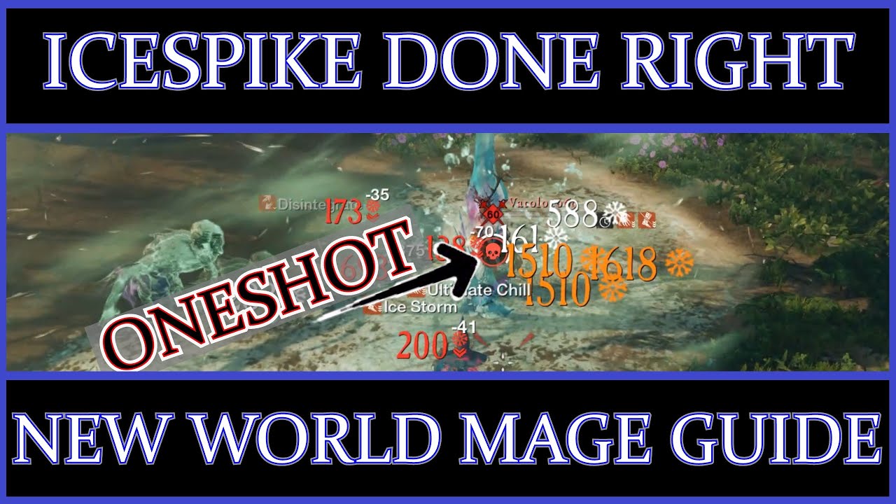 How to Icespike | New World Mage Guide