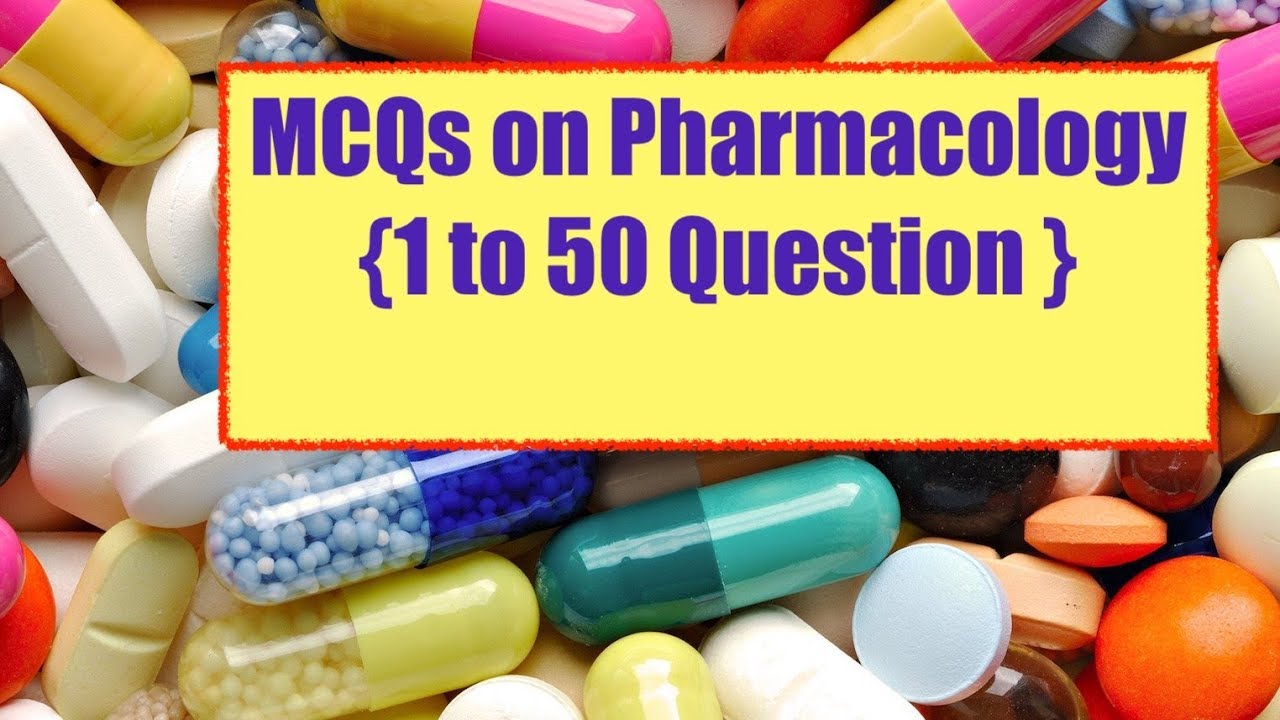 RRB||AIIMS||Pharmacology MCQs 1-50