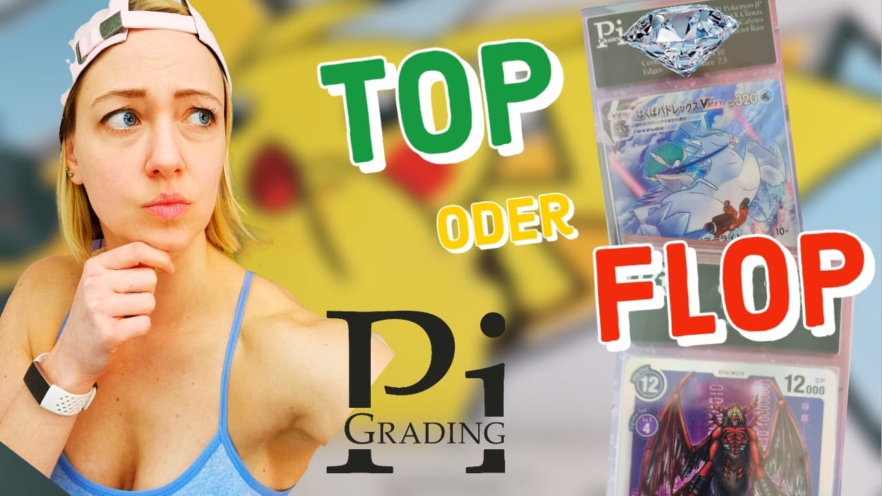PI Grading - Pokemon & Digimon Grading Review😱 TOP oder FLOP? 😍 Ein echter Diamant im Label?!