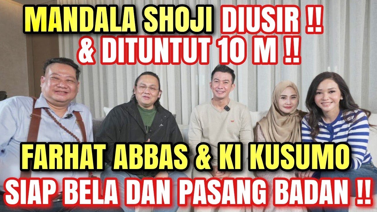 MAIA ESTIANTY SESALKAN KEJADIAN MANDALA SHOJI DIUSIR PAKSA DAN DITUNTUT 10 M !! SAMPAI DITEROR ..??