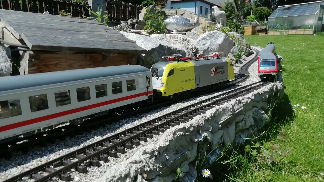 spur g Gartenbahn Ausfahrt 1 Juni 2021
