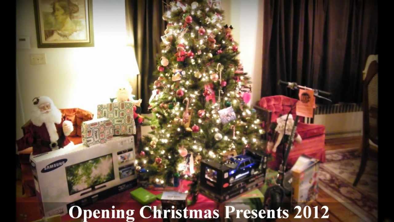 Opening Presents in New York - Dec. 2012