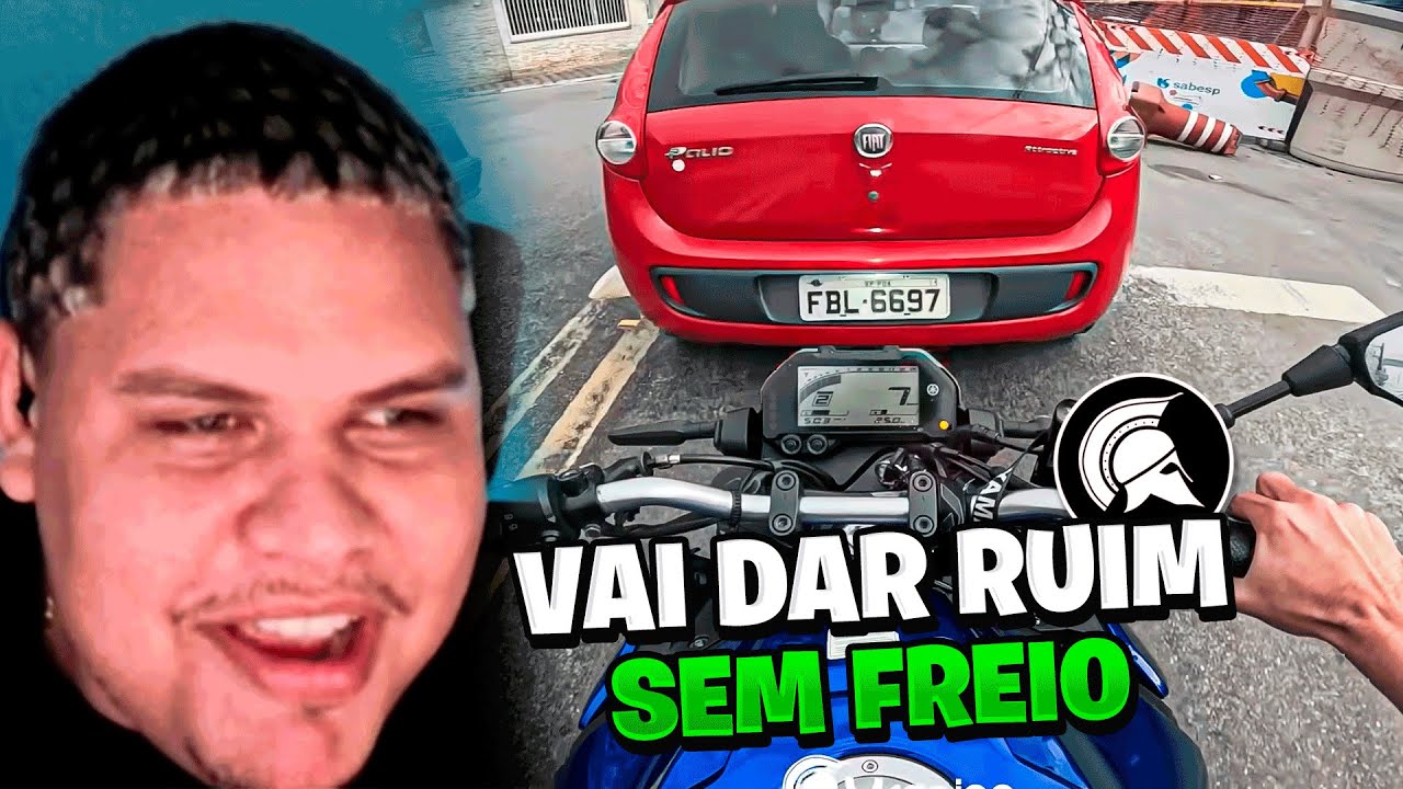 JMDECK REAGINDO: SUSTOS DE MOTO EP 238 - EU AVISEI QUE IA DAR RUIM KKKK