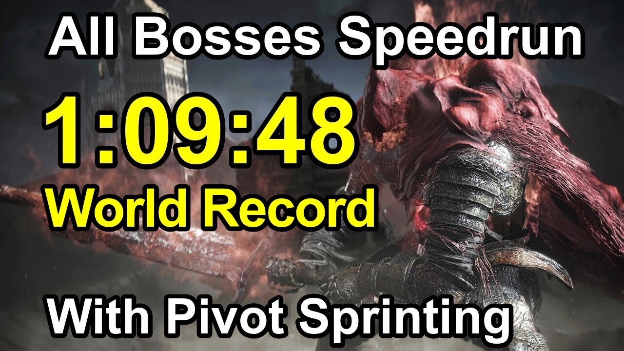 Dark Souls 3 All Bosses Speedrun World Record 1:09:48