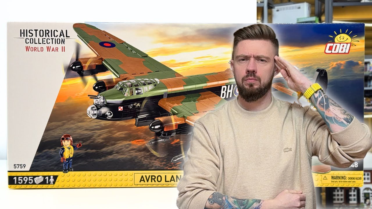 AVRO LANCASTER B. III ✈️ COBI 5759 RECENZJA