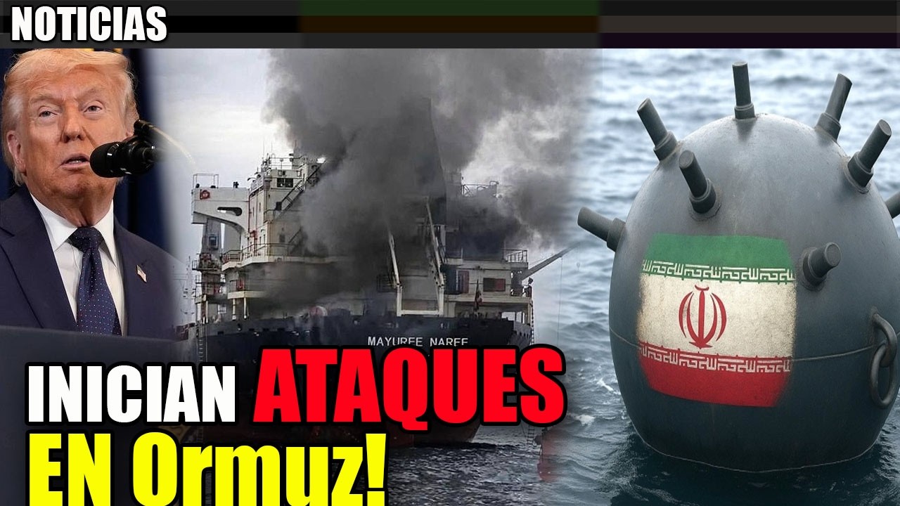 🔴Últimas Noticias: Irán Vs EEUU INICIAN ATAQUES en Ormuz y la Respuesta Militar de Estados Unidos