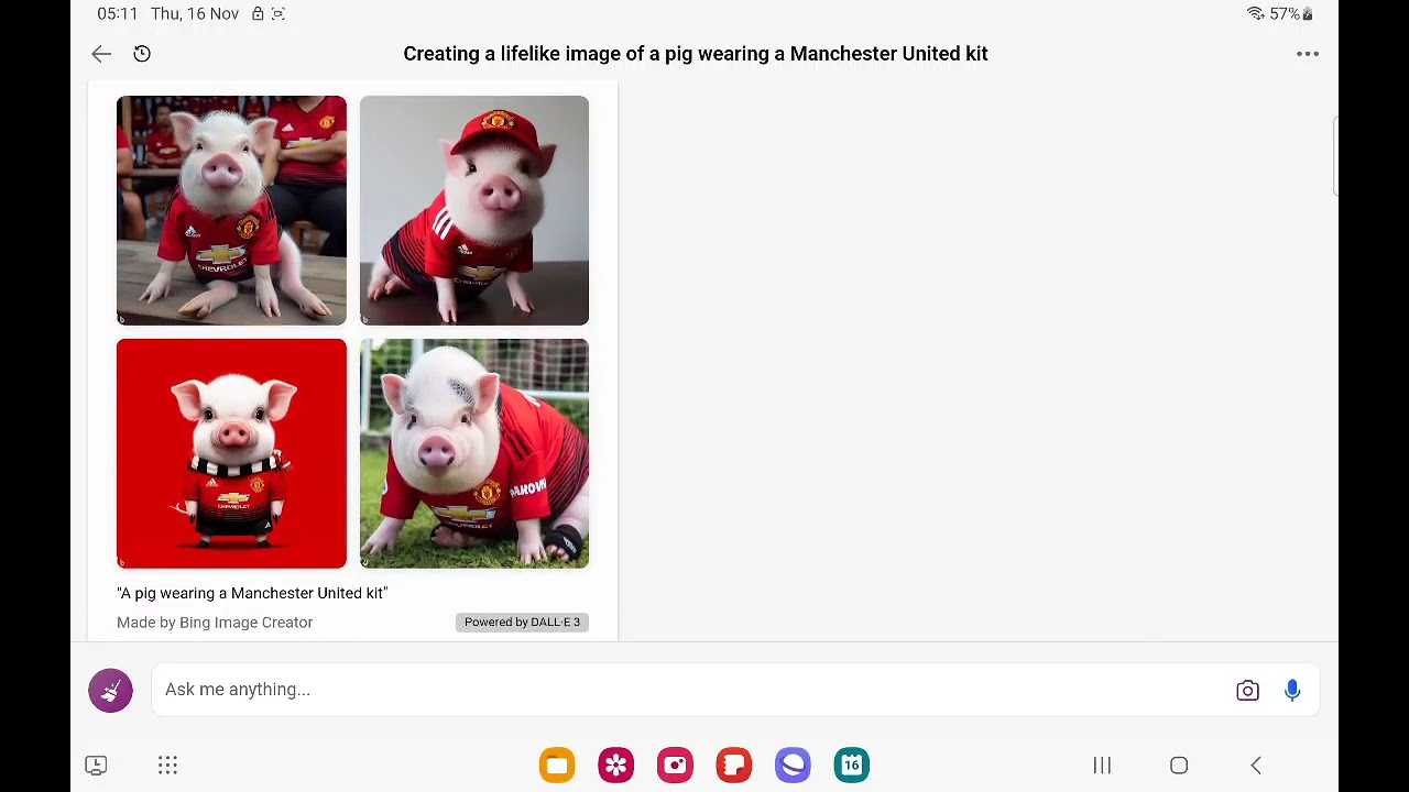 QUICK TUTORIAL FOR CREATING A.I. IMAGES ON THE ANDROID BING APP