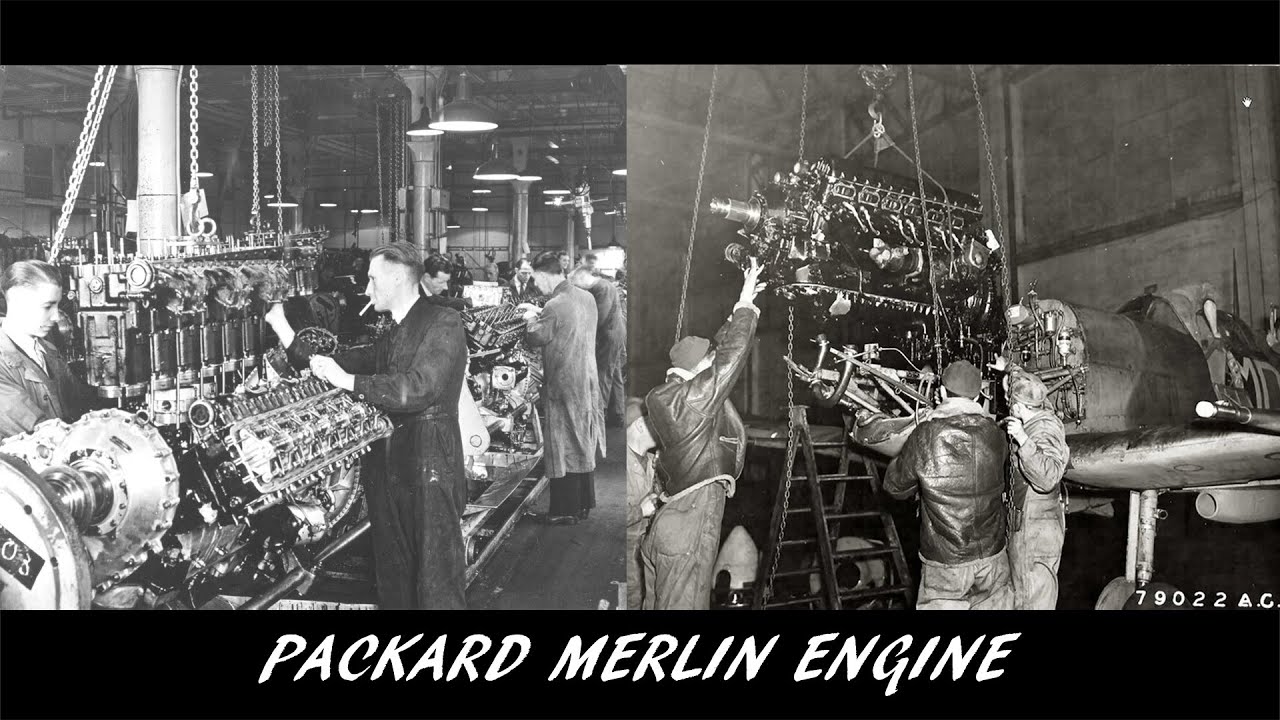 Video from the Past [25] - Packard Merlin Engine - Men Bet Their Lives on It