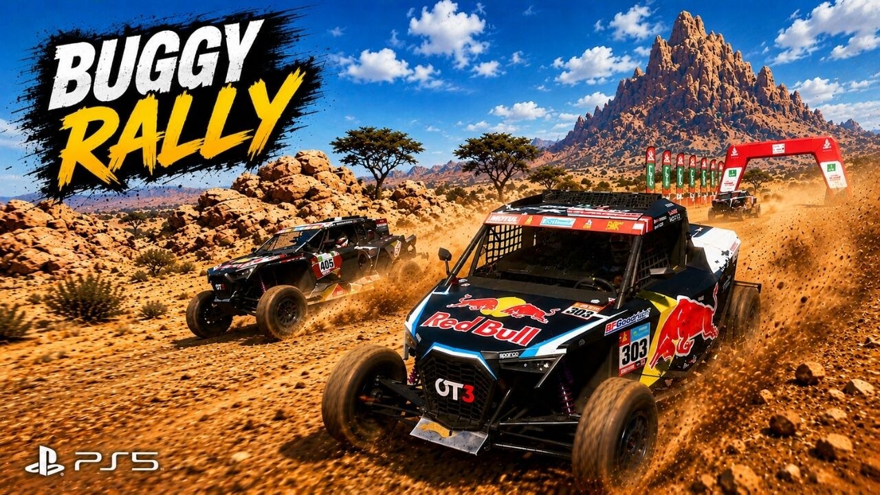 Game Dakar Desert Rally Extreme Off-Road Racing Buggy Gameplay Ps5 😉
