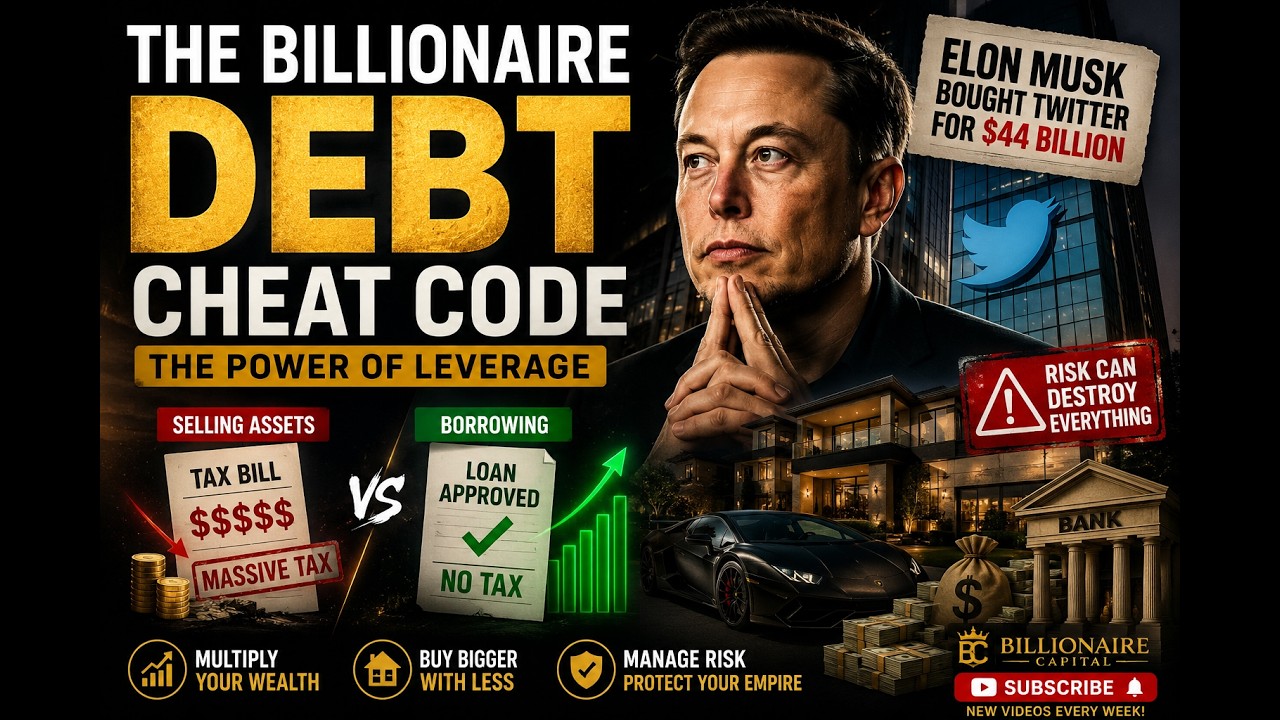 Why Elon Musk Borrowed Billions | The Billionaire Debt Cheat Code