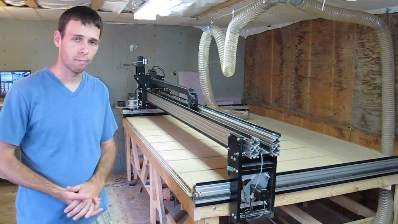 Homemade CNC X axis explained