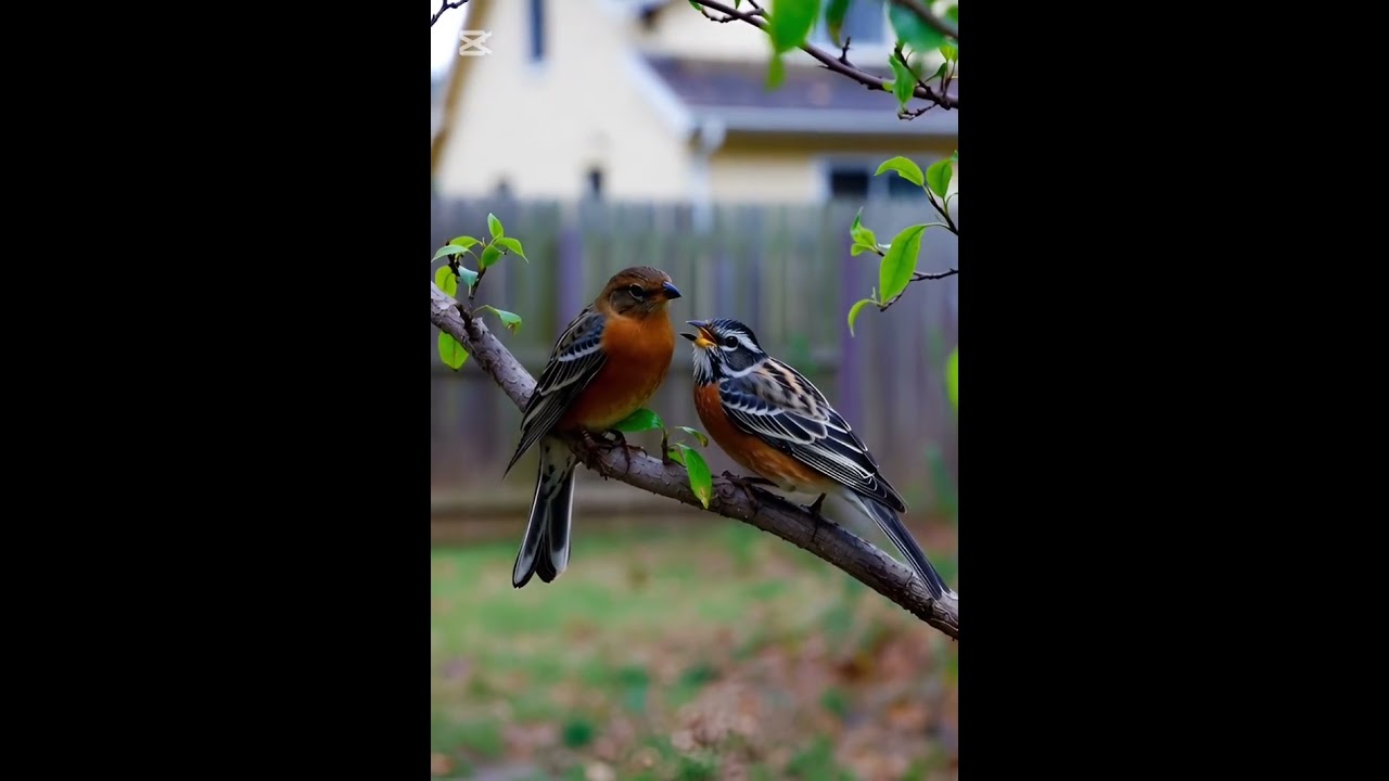 Two 😍 birds@Animal critter clips 