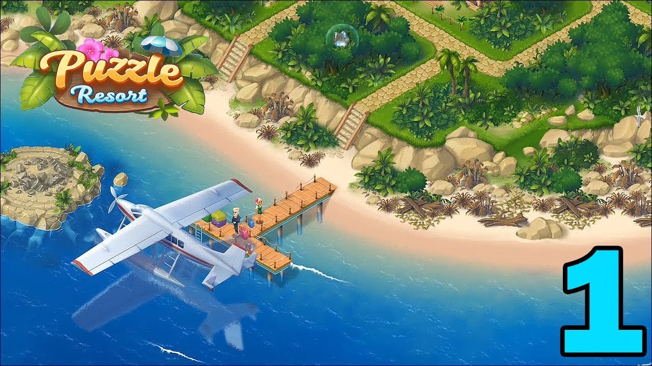Puzzle Resort: Match-3 Game Walkthrough Gameplay - Part 1