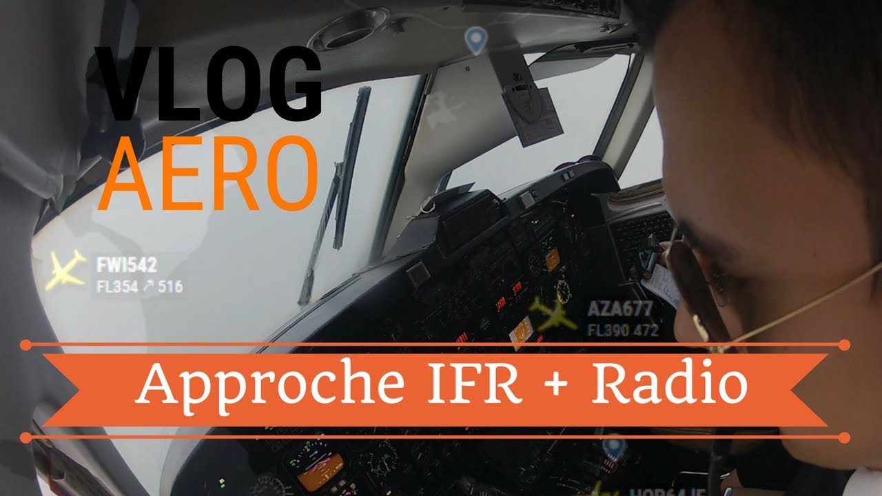✈ VLOG - Approche à Nantes en Beechcraft 1900D (ILS 03)