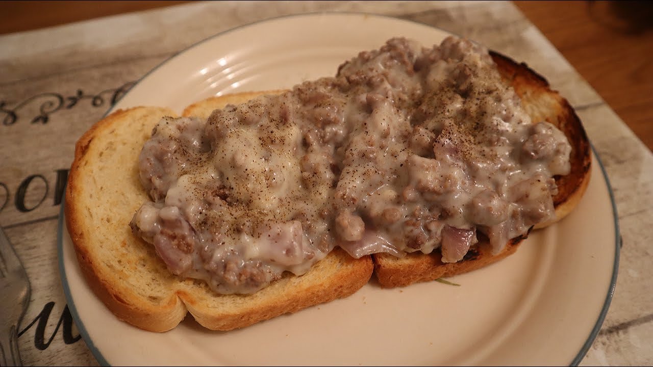 How to make S.O.S. aka creamed beef