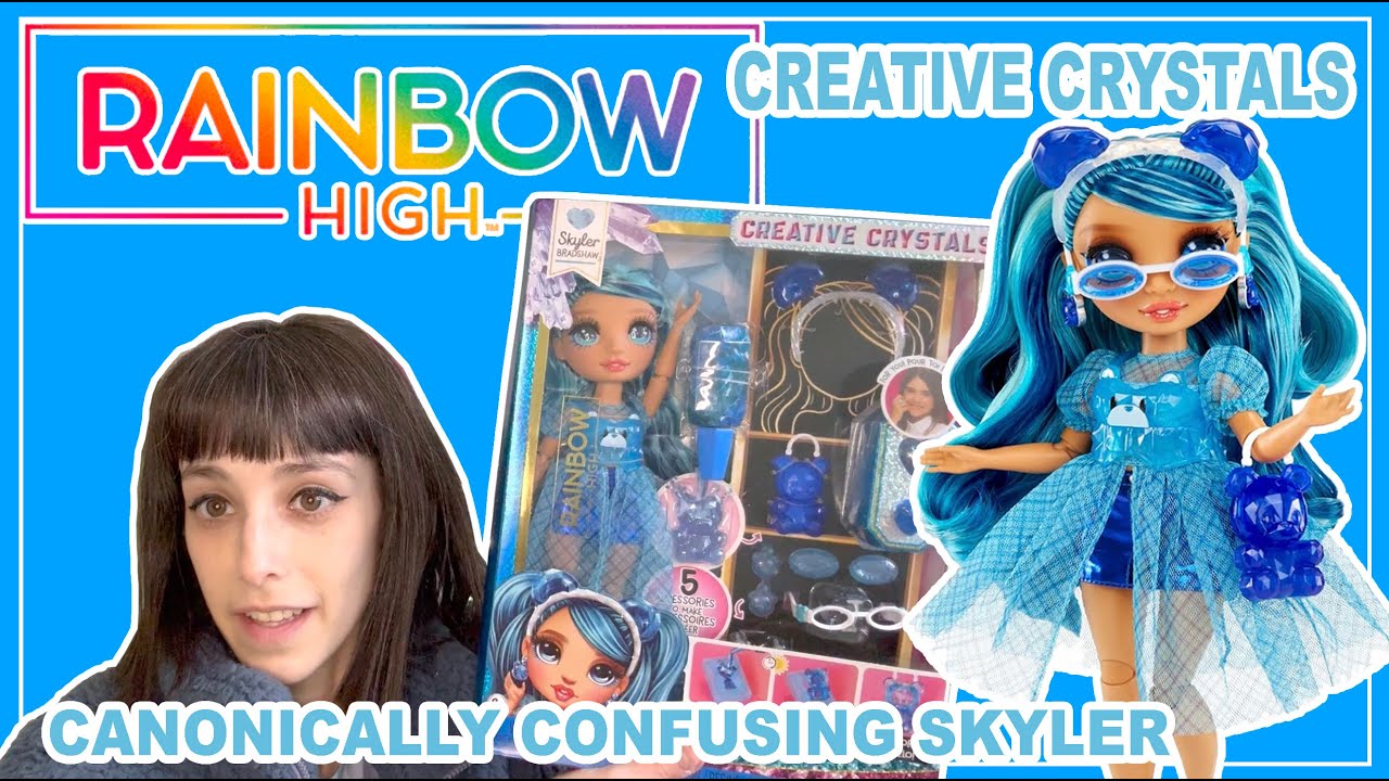 Arts, Crafts, Dolls & Creativity! Rainbow High Creative Crystals As An Intro to Doll Customizing