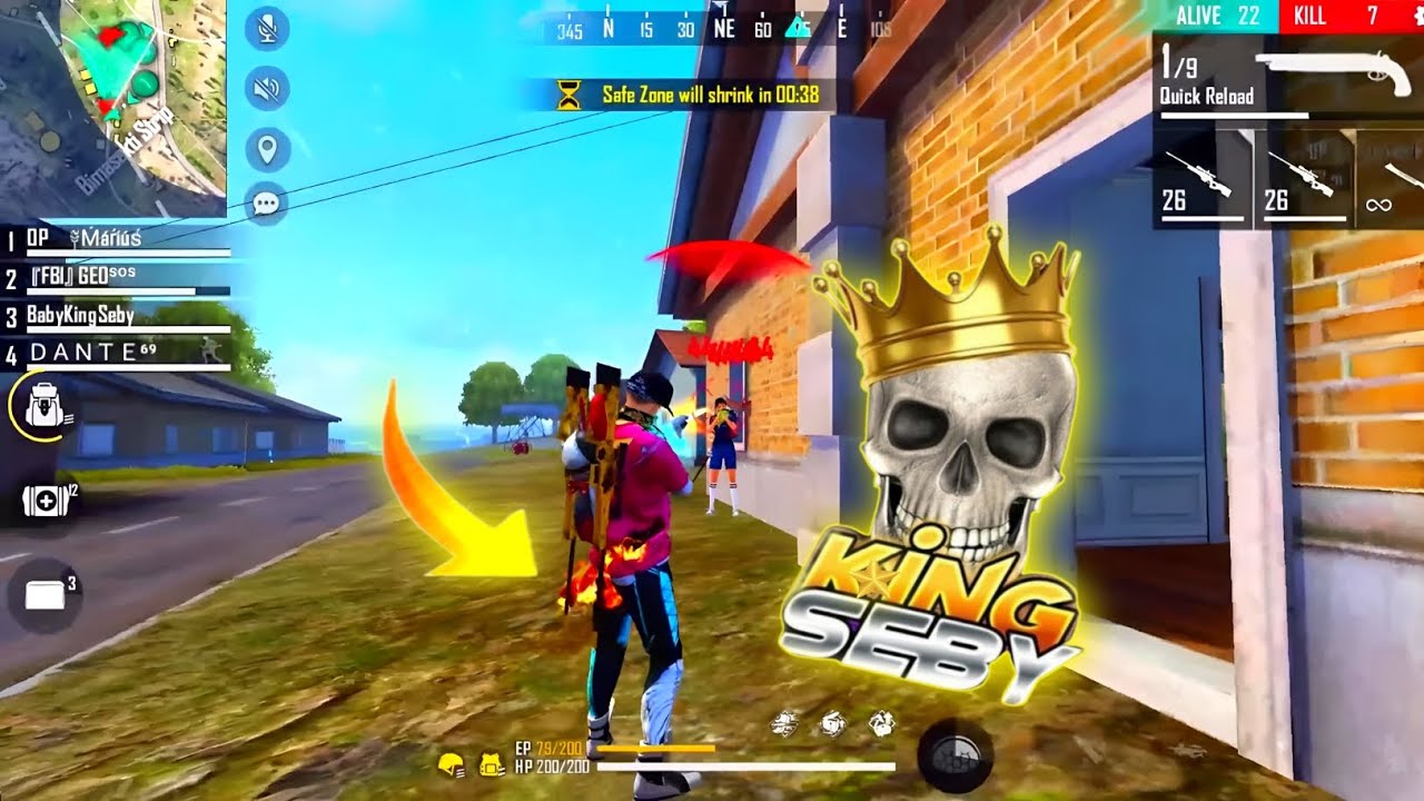 CUM JUCA KING SEBY ÎNAINTE😮 | CEL MAI BUN PLAYER DIN ROMÂNIA?!? | Free Fire România