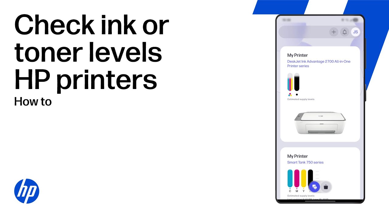 Check HP printer ink or toner levels | HP Support