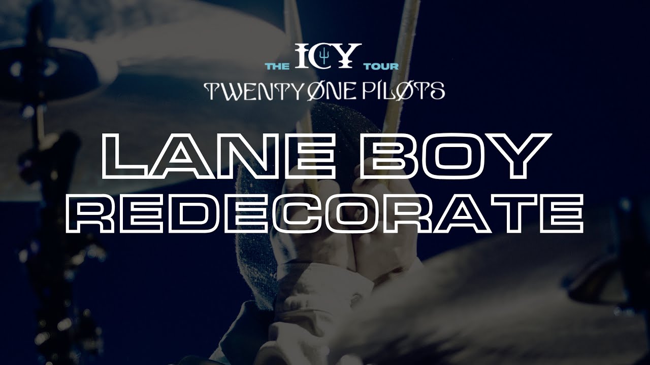 twenty one pilots - Lane Boy/Redecorate (ICY Tour Studio Version)