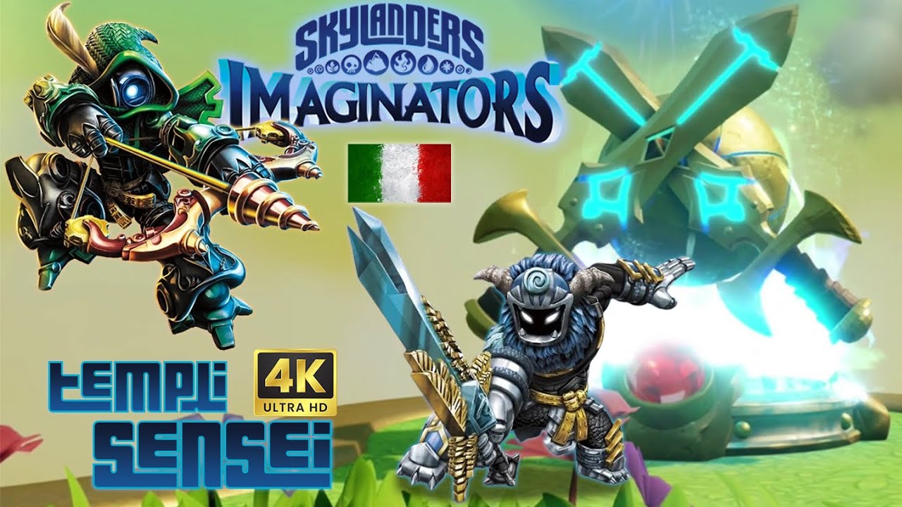 ALL SENSEI SHRINES | Skylanders Imaginators (ITALIAN) 4K