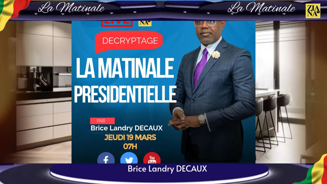 LA MATINALE DU JEUDI 19 MARS 2026