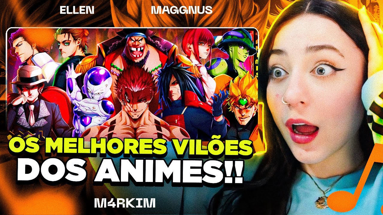 REAGINDO a Vilões (Animes) - Coração Sujo | M4rkim