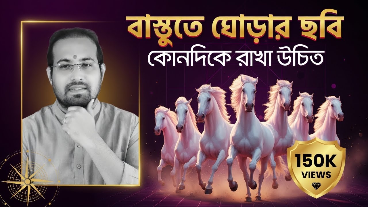 🔴 বাস্তুতে ঘোড়ার ছবি কোনদিকে রাখা উচিত!!!  📞 7003134009/ 9830975289   www.arbijoydas.com