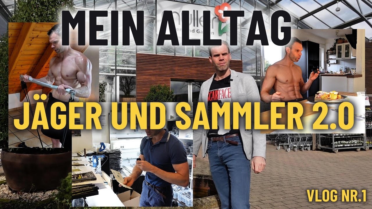 Ein Tag als Jäger & Sammler 2.0 🏹🔥 Zwischen Training, Werkstatt & Fasten