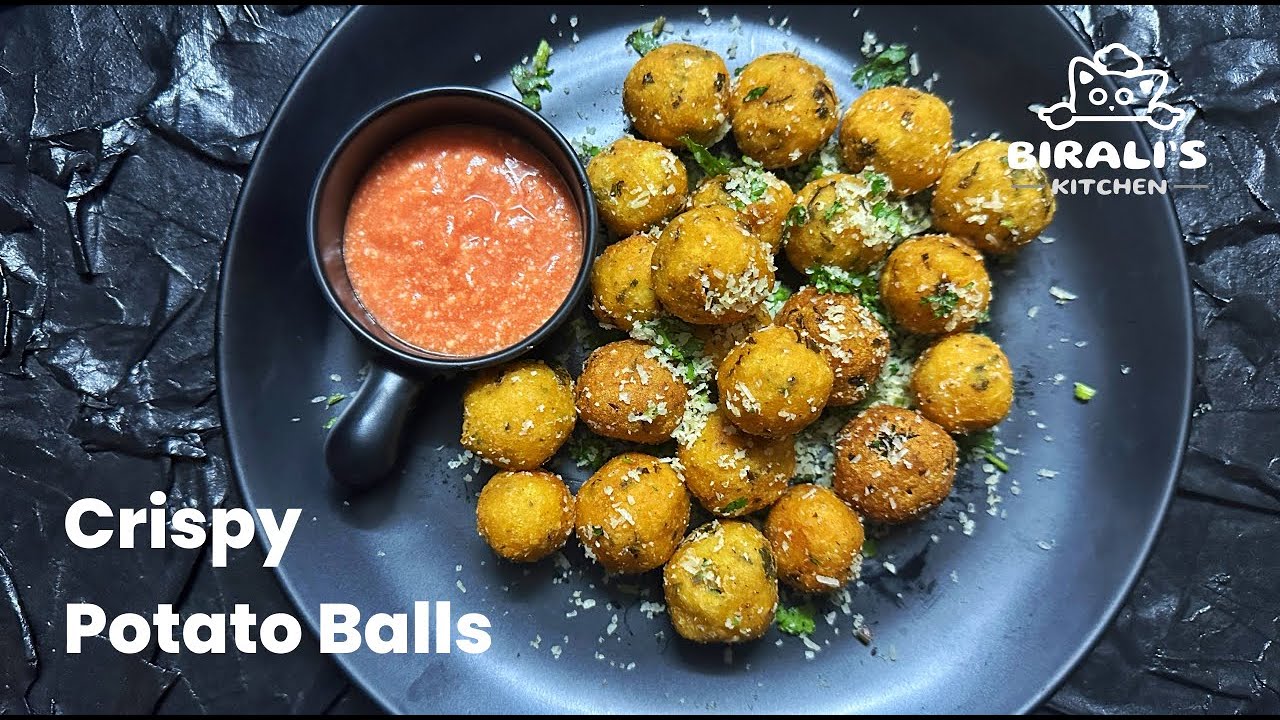 Crispy Potato Balls | Crunchy & Addictive Snack 🤤🔥