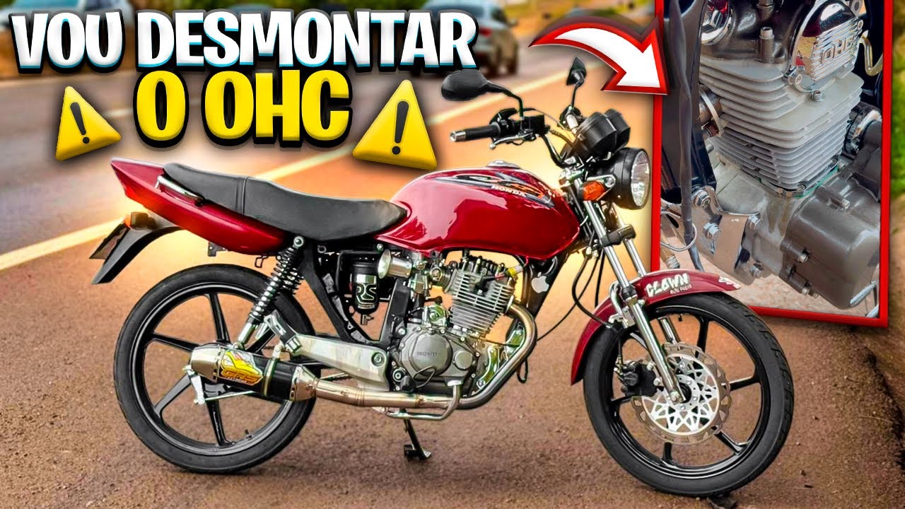 INFELIZMENTE VOU DESMONTAR O MOTOR DA TITAN 2000 [ VARETA OHC ] 