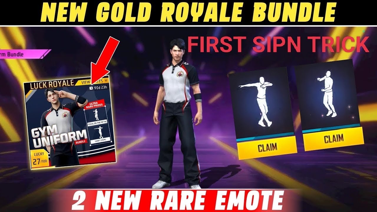 ONLY FIRST SPIN TRICK  NEW GYM BUNDLE IN GOLD ROYAL 