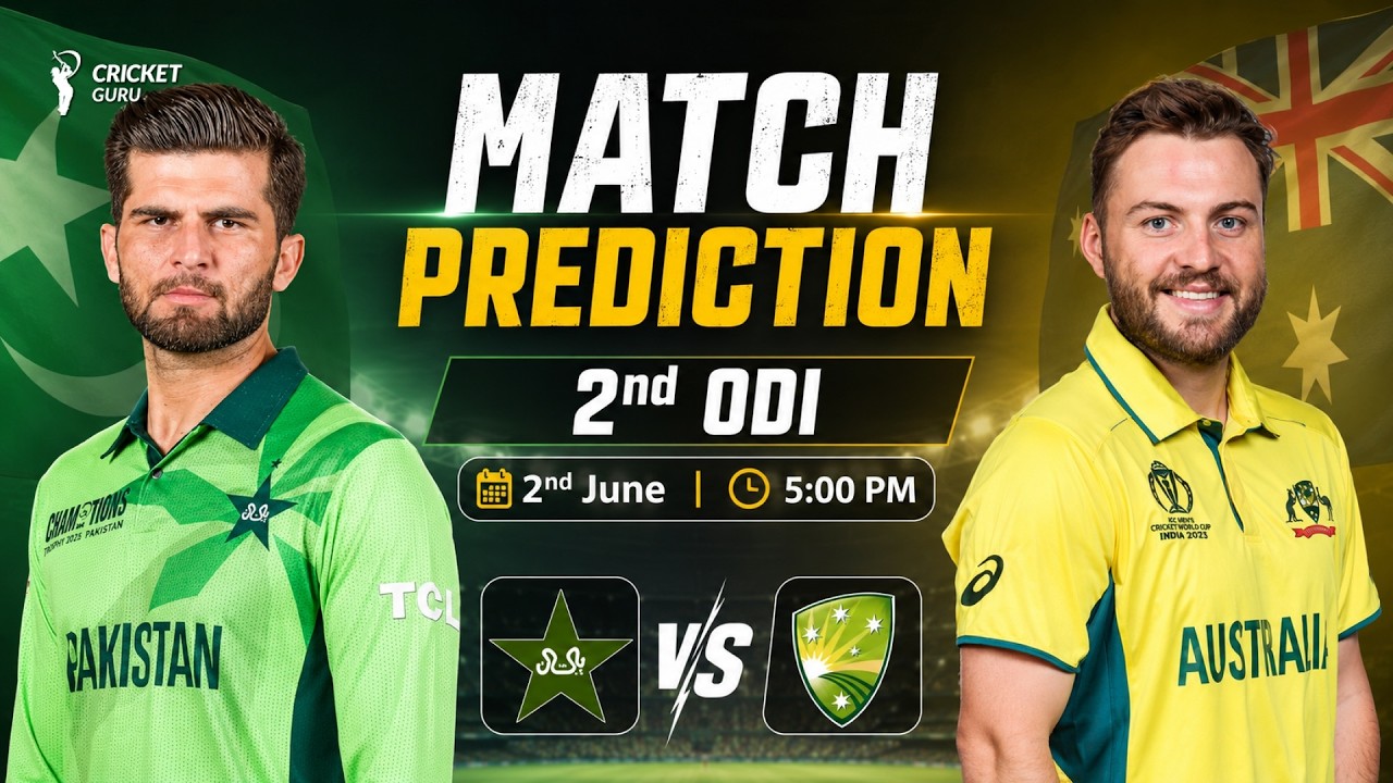 PAK vs AUS 2nd ODI Match Prediction - Who Will Win? Pitch Report, Playing 11