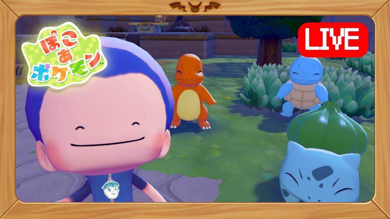 待望のぽこあポケモンやるぞ