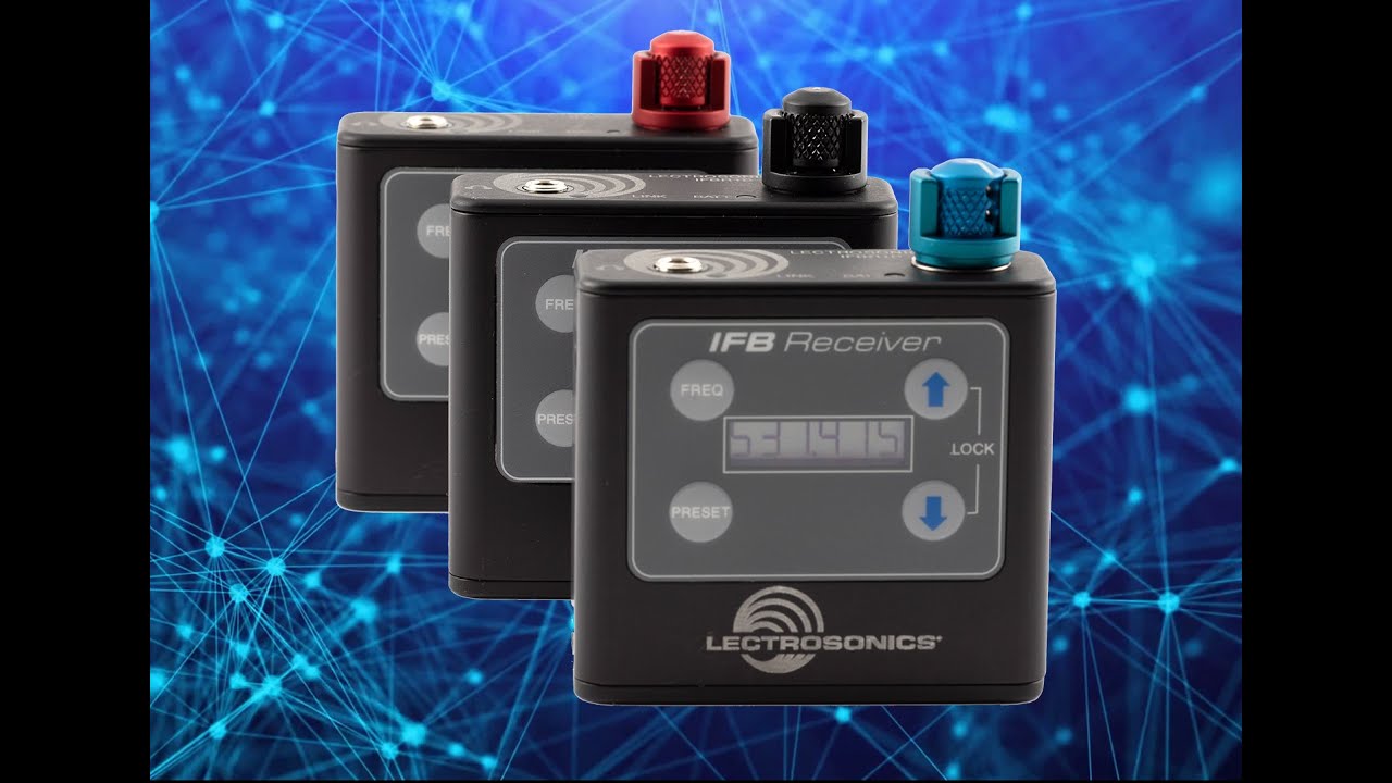 Lectrosonics IFBR1B and Charging Dock Introduction