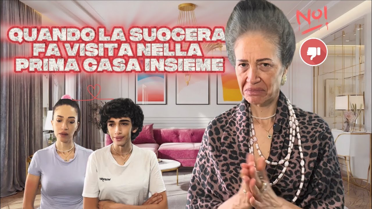 🤣🫣QUANDO LA SUOCERA FA VISTA NELLA  PRIMA CASA INSIEME🏡♥️