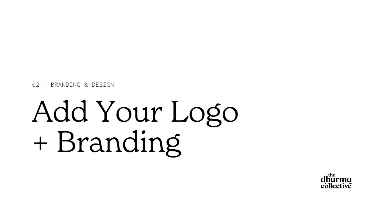 Changing Your Logo, Browser Icon, Social Share, etc.