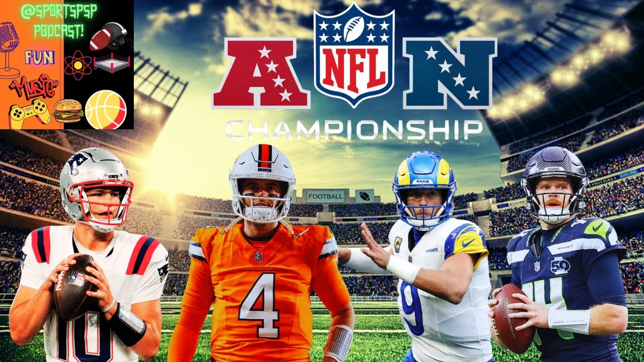 AFC & NFC CHAMPIONSHIP PICKS! 