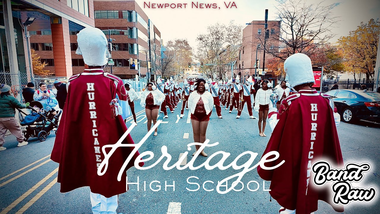 Band Raw || PARADE FOOTAGE ONLY Heritage HS Dunkin’ Thanksgiving Parade 2025